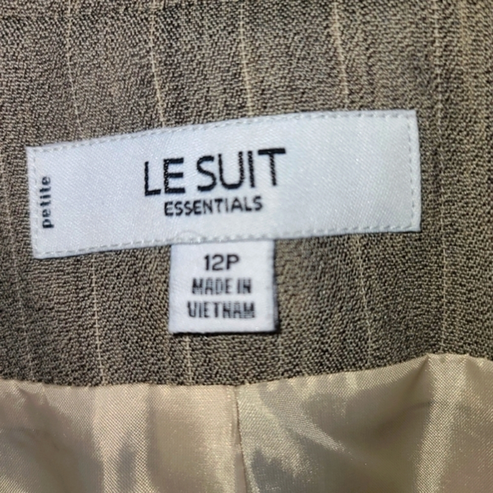 Le Suit Essentials lined  Business Professional Office Work Woman's 12p - Picture 4 of 7